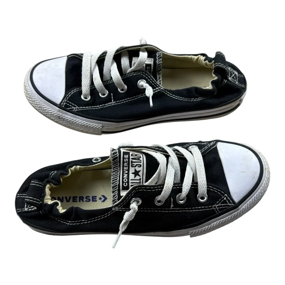 Converse‎ All Star Women's Size 4 Black Slip-On Low Top Sneakers
